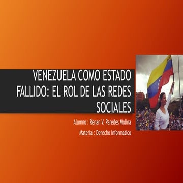 Venezuela como estado fallido