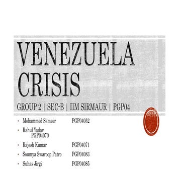 Venezuela crisis group2 iim_sirmaur_pgp04