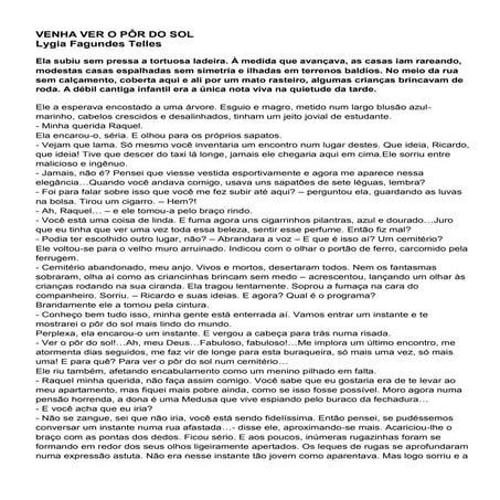 Conto - VENHA VER O POR DO SOL LIGIA FAGUNDES TELLES.pdf