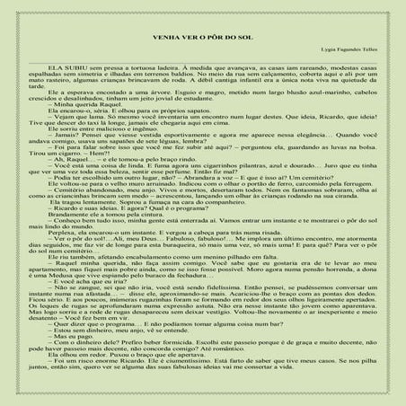 Conto - VENHA VER O POR DO SOL LIGIA FAGUNDES TELLES.pdf