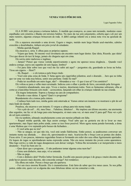 Conto - VENHA VER O POR DO SOL LIGIA FAGUNDES TELLES.pdf