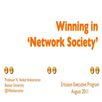 Towards Network Society: Five Interconnected Webs
