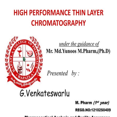 Venki hptlc ppt