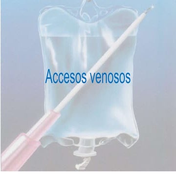 Venoclisis acceso venoso periferico