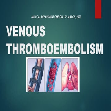 Venous Thromboembolism Presentation.pptx