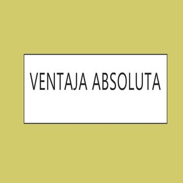 Ventaja absoluta