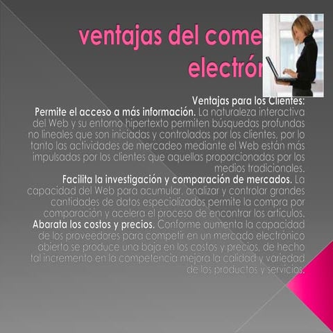 Ventajas Del Comercio ElectróNico