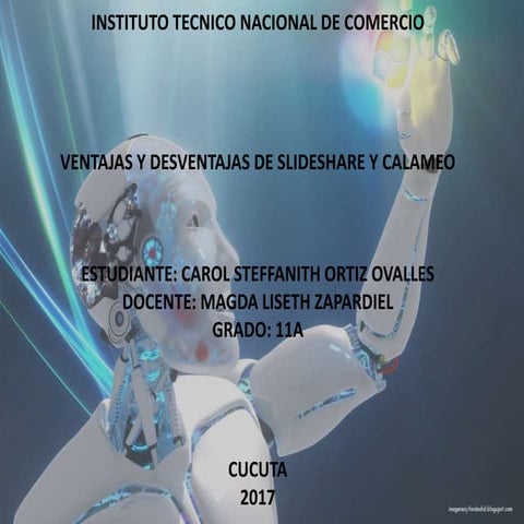 Ventajas y desventajas de calameo y slideshare