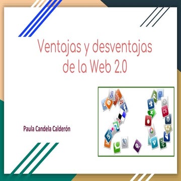Ventajas y desventajas de la web 2.0