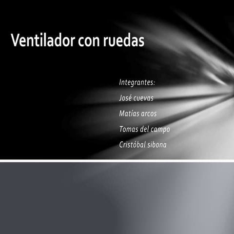 Ventilador con ruedas