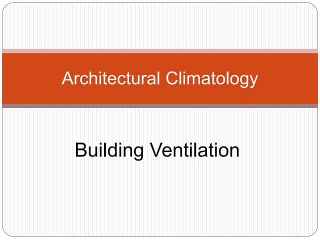 Forced Draft Ventilation | PDF