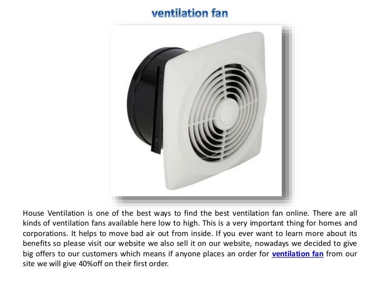 Ventilation fan