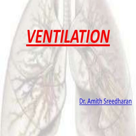 Ventilation final | PPTX