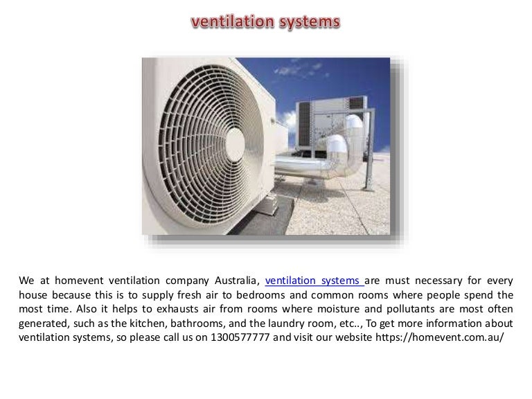 Ventilation Systems