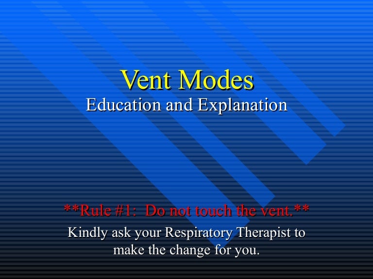 vent modes