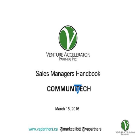 B2B Sales Managers Handbook