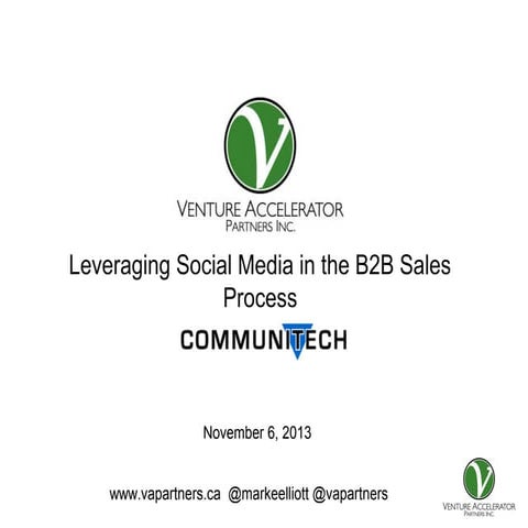 Social Media for B2B Sales