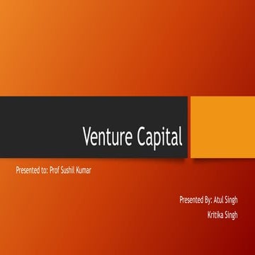 Venture capital