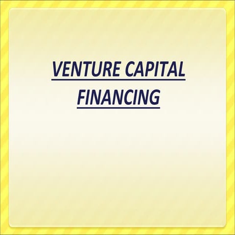 Venture capital 