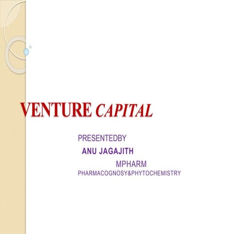 venture-capital-ppt-anu-ppt