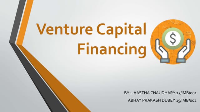 Venture capital financing