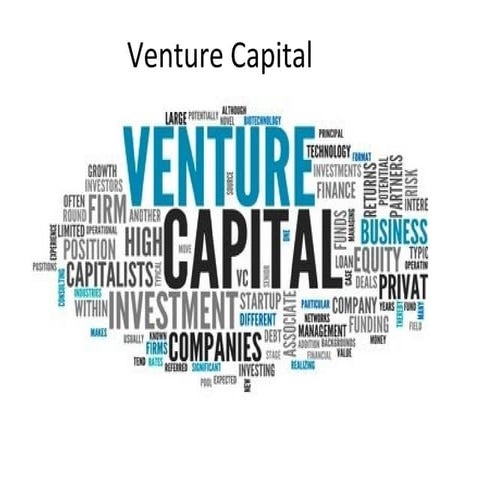 Ppt on Venture Capital And its types