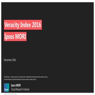 Veracity index 2016