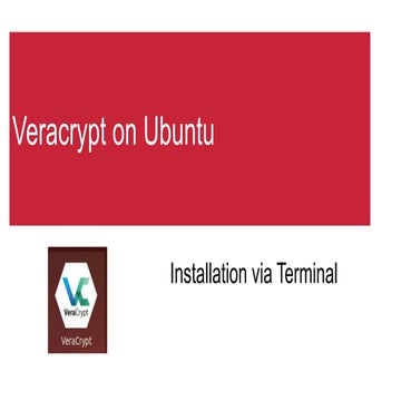 Veracrypt on Ubuntu