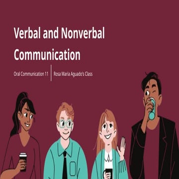Verbal and Nonverbal Communication Presentation.pptx