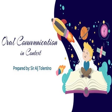 Verbal communication