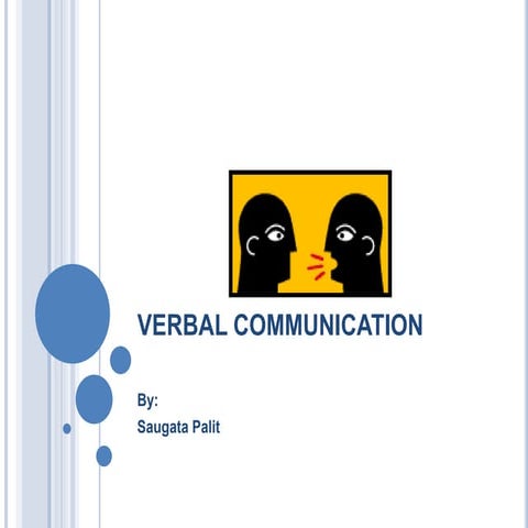 Verbal Communication