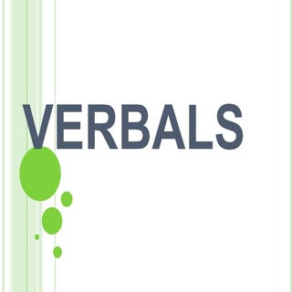 Verbals