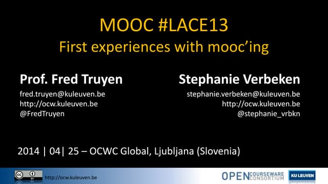 LACE13: A Networked Curriculum Open Course