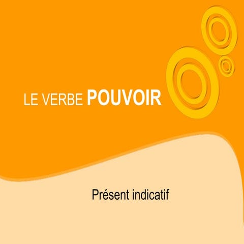 Conjugaison et traduction des verbes français "pouvoir" et "vouloir" au ...