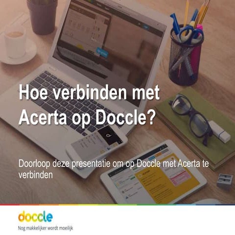 Hoe verbinden met Acerta op Doccle?