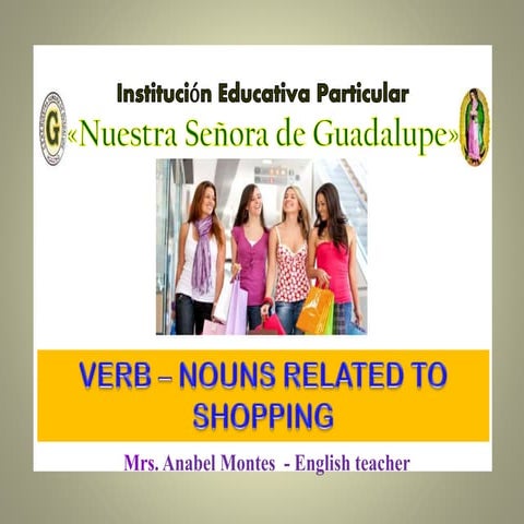 Verb+ noun collocations about shopping