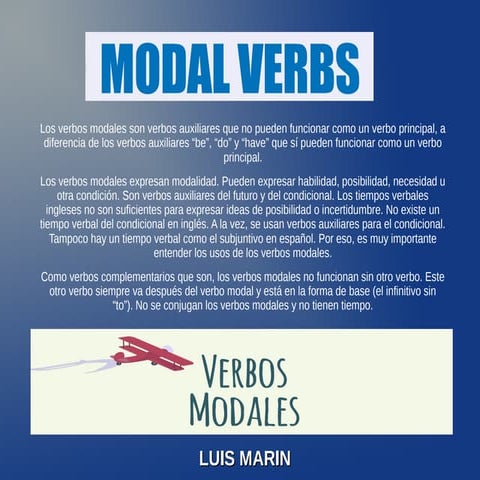 Verbos modales | PDF