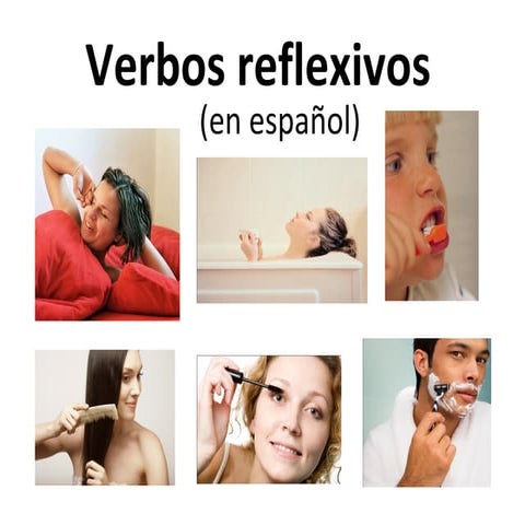 Verbos reflexivos:  Conjugating Reflexive Verbs in Spanish
