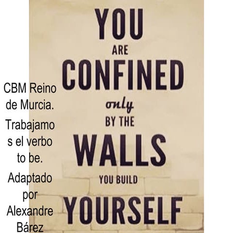 Verbo to be adaptado