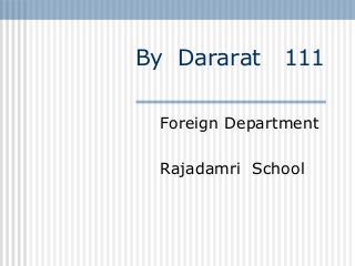 verb dararat