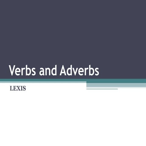 Verbs