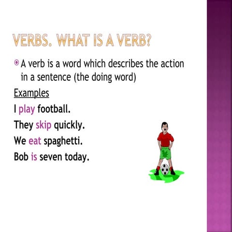 Verb tense slide show 1 | PPT