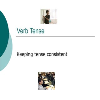 Verb Tense
