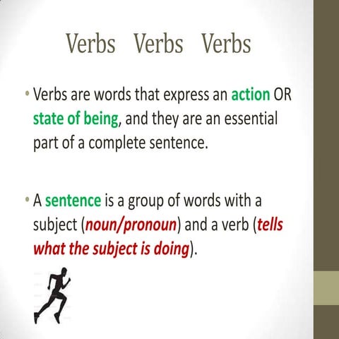 Verb Tense