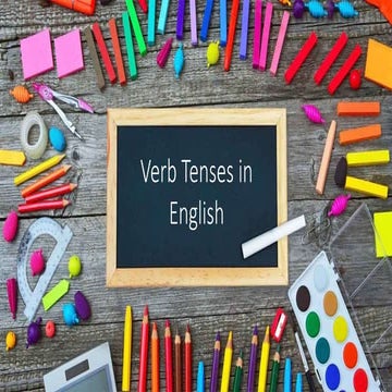 Sentence_Verbal tenses in english language