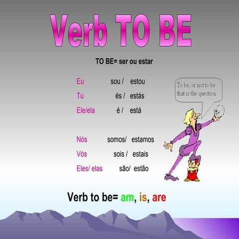 Verb to be