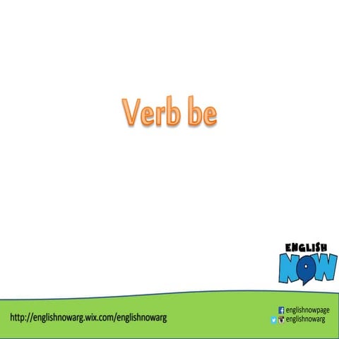 Verb to be