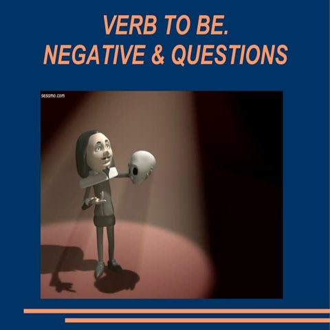 Verb to be negative