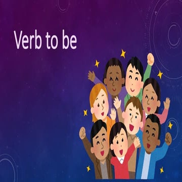 Verb to be and articles and also pronouns and contractions