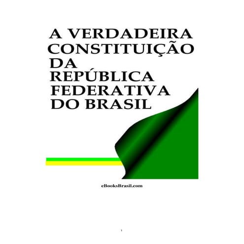 Verdadeira Constituição
